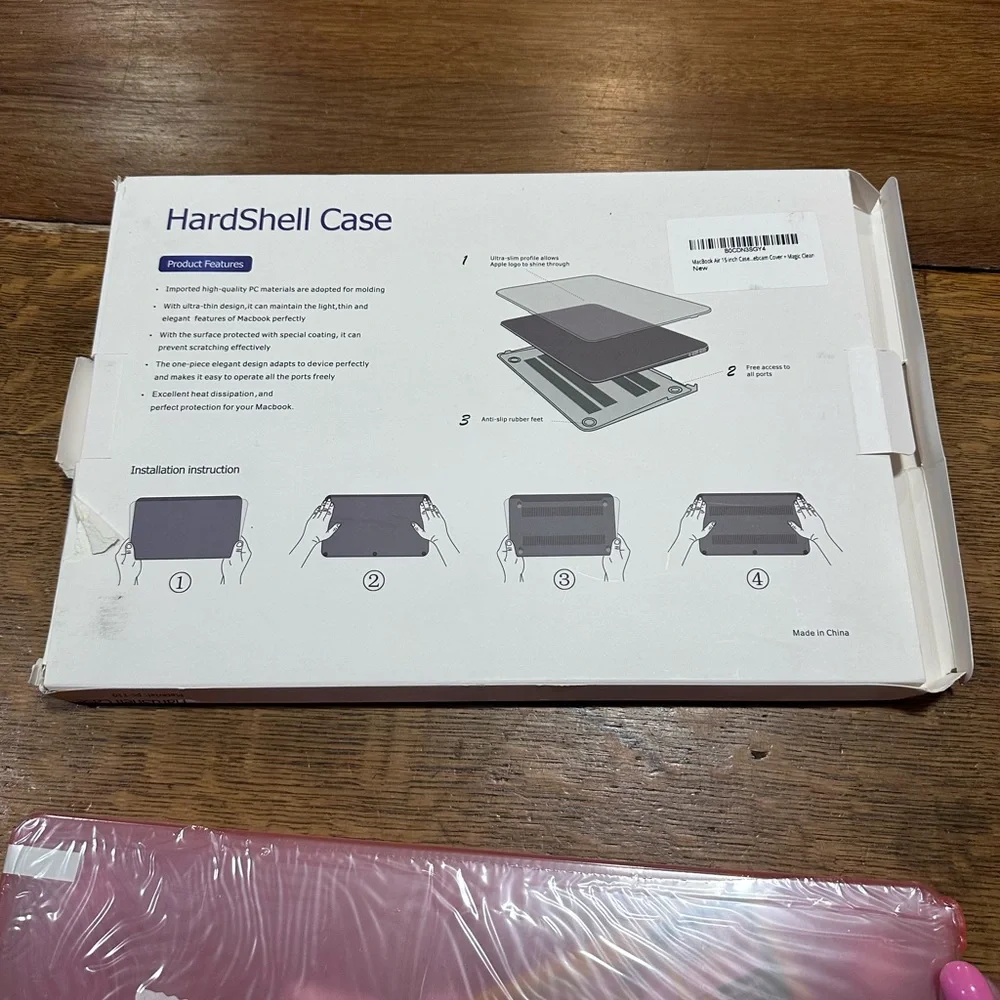 Goods by‎ A case is designed for the Apple MacBook Air 15-inch new in package